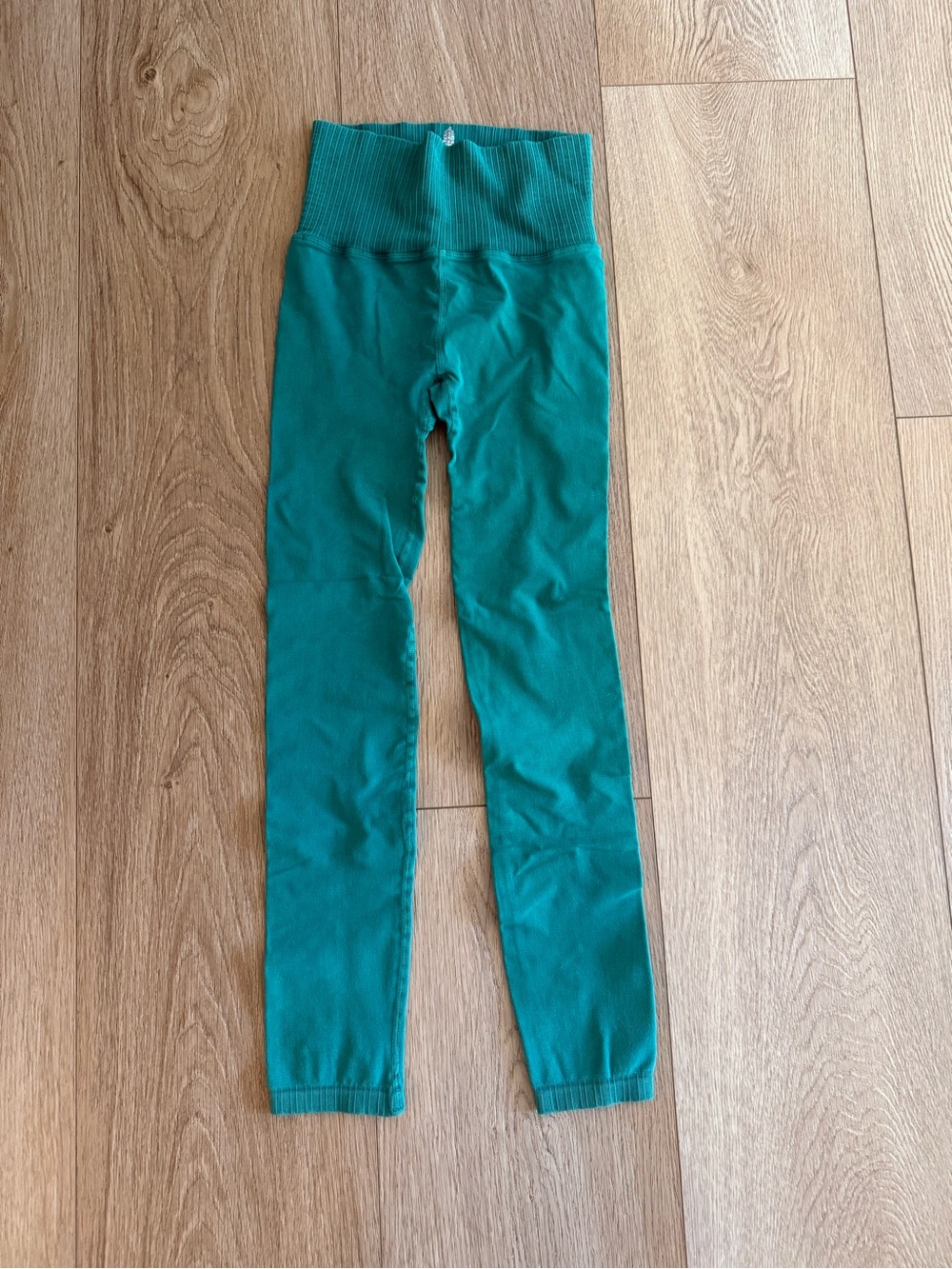 FP Movement Good Karma High Rise Leggings Teal Green XS/S Free People